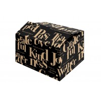 Hamper Box Everyday Black Joy Medium  WMBX-11042